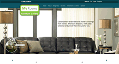 Desktop Screenshot of myroomsfurnituregallery.com